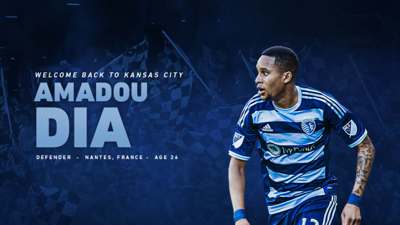 Sporting KC signs defender Amadou Dia - DL Image - Jan. 10, 2020