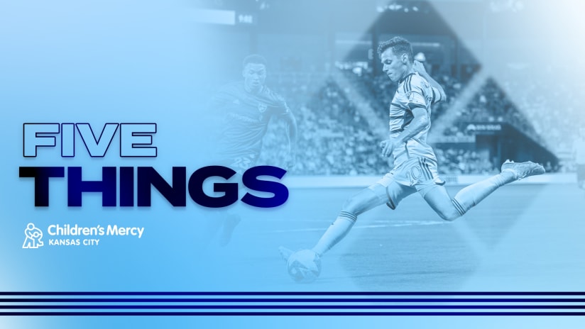 Five Things presented by Children’s Mercy Kansas City: Sporting takes positive momentum into clash with Vancouver Whitecaps | June 3, 2023