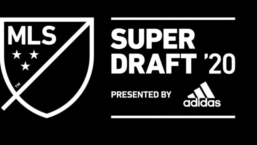 2020 MLS SuperDraft - black logo