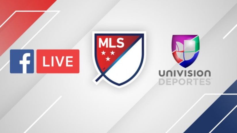 MLS Facebook Univision live streaming DL
