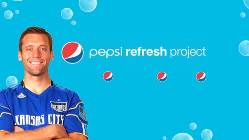 Jimmy Conrad and the Wizards hope to rehab Belvedere Park with Pepsi Refresh grant.