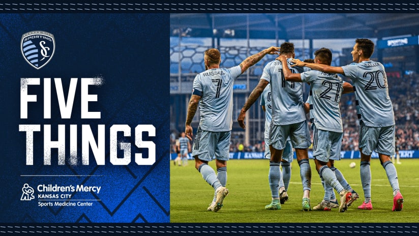 Five Things presented by Children’s Mercy Sports Medicine Center: Sporting back on the road for match with Seattle on Saturday | June 25, 2022