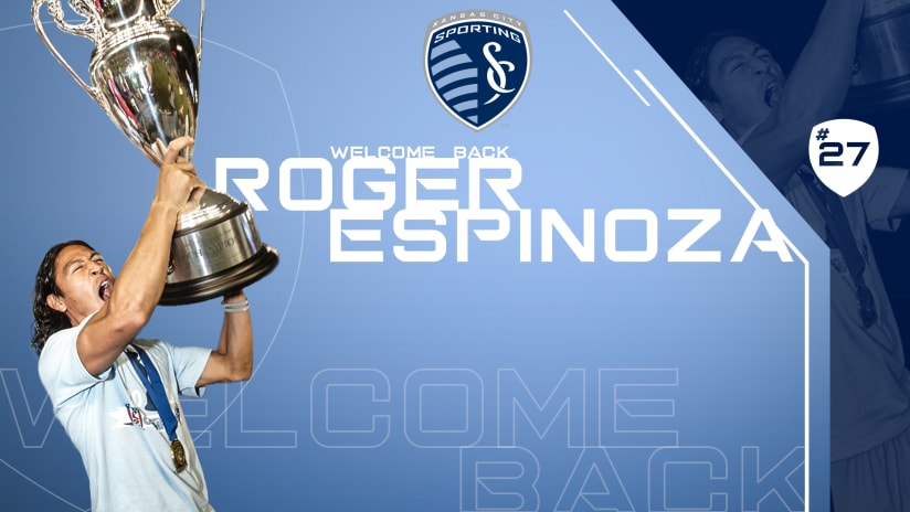 Welcome Back Roger Espinoza