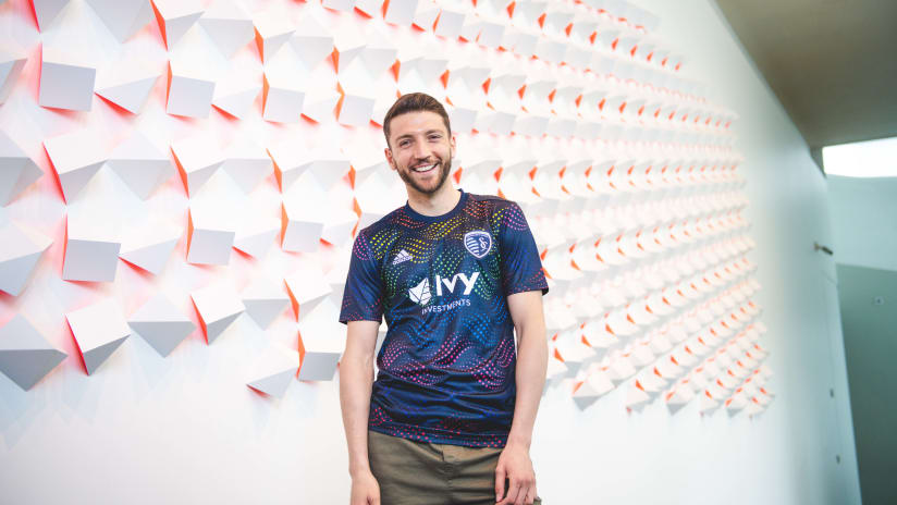 Ilie Sanchez - Soccer For All - Pride Top unveil - May 22, 2019