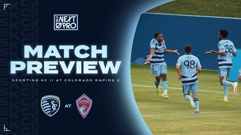 SKC II Match Preview: Sporting KC II hits the road for an MLS NEXT Pro matchup with Colorado Rapids 2