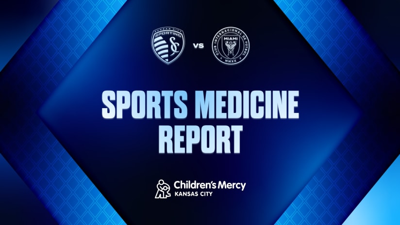 Sports Medicine Report: Russell upgraded to questionable as Sporting readies to host Miami | April 13, 2024