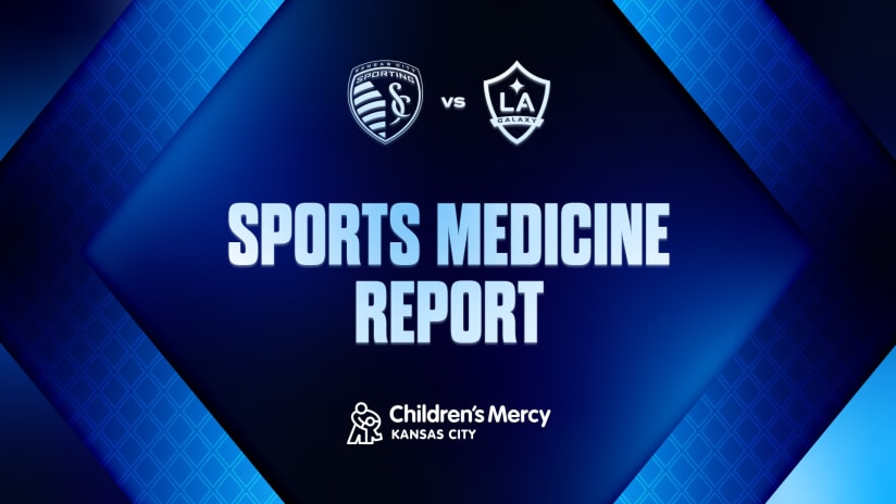 Sports Medicine Report: Sporting KC remains at home to face off vs. LA Galaxy | March 23, 2024