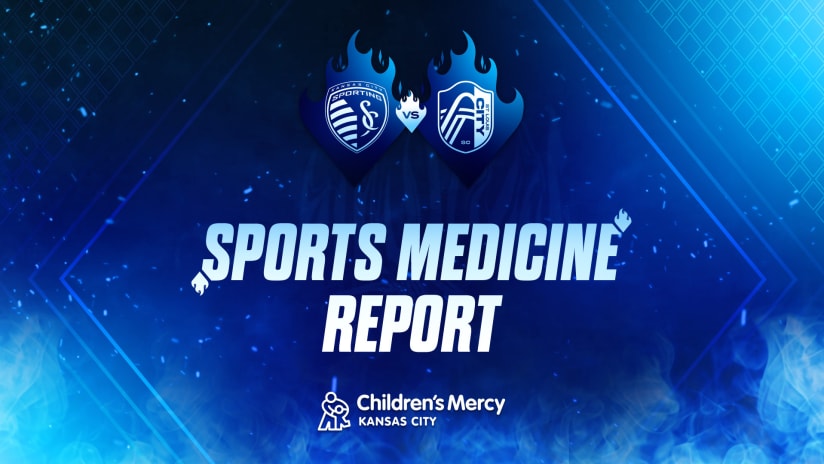 Sports Medicine Report: Walter questionable as Sporting faces off against St. Louis | April 20, 2024