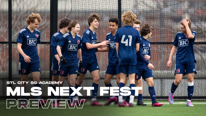 St. Louis CITY SC Academy Teams to Compete in 2023 MLS NEXT Fest  