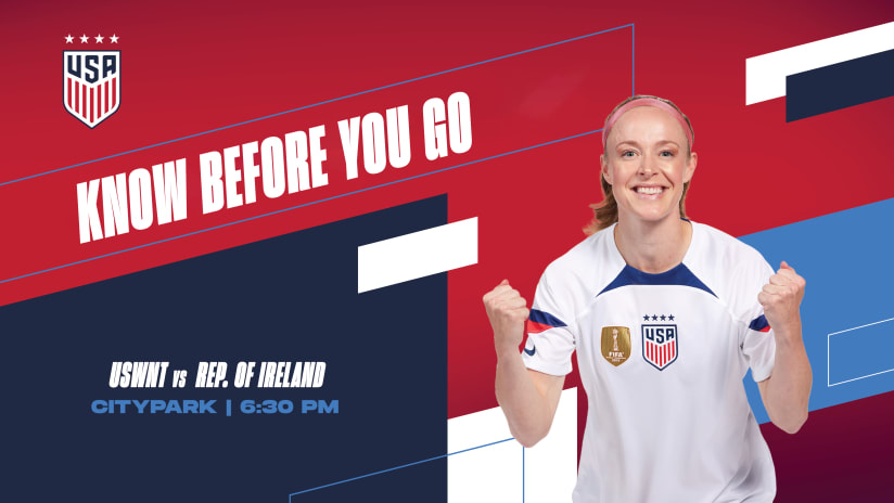 KNOW BEFORE YOU GO: USWNT at CITYPARK