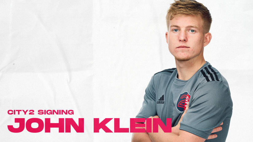 MLS SuperDraft Selection John Klein Signs with St Louis CITY2 