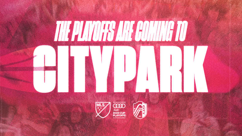 St. Louis CITY SC to Mark Audi 2023 MLS Cup Playoff Debut with Playoff Launch Party on Sunday, October 22
