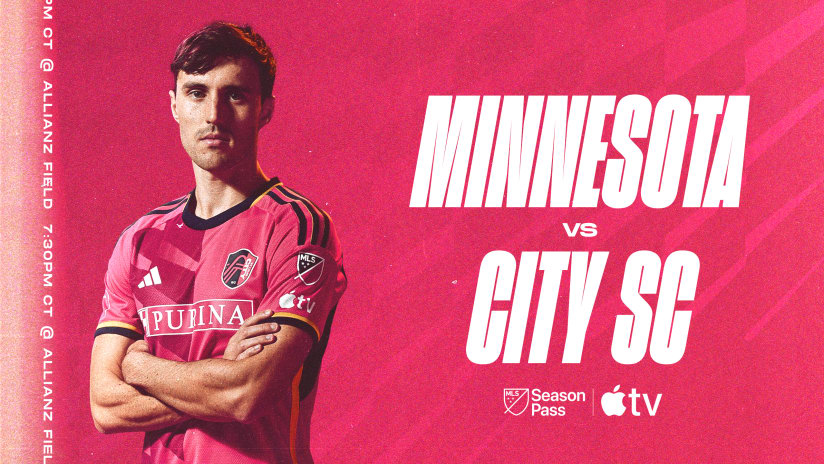 Match Preview | St. Louis CITY SC Heads to the North Star State for a Western Conference Clash with Minnesota United FC 