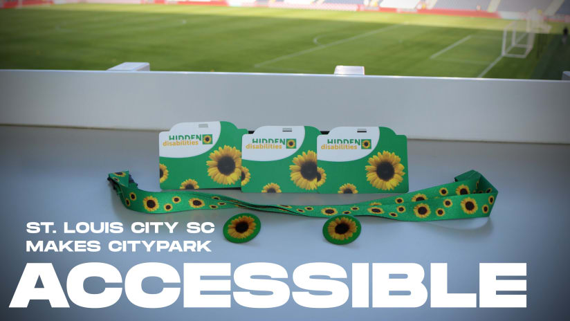 CITY FOR ALL: ST. LOUIS CITY SC MAKES CITYPARK ACCESSIBLE  TO FANS WITH DISABILITIES