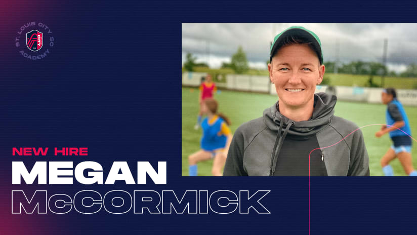 Megan McCormick Joins St. Louis CITY SC as Academy Coach 