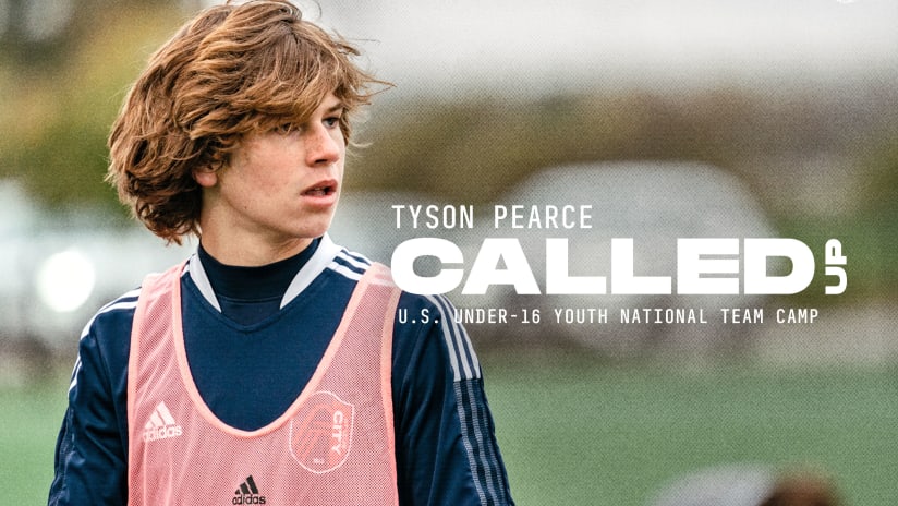 St. Louis CITY SC Academy Player Tyson Pearce Called Up to U.S. U-16 Men's National Team Camp