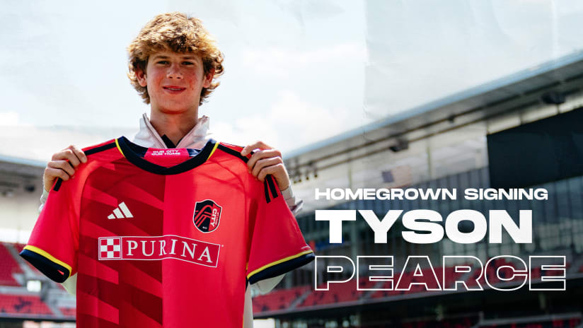 St. Louis CITY SC Signs Academy Product Tyson Pearce As Club’s Third MLS Homegrown