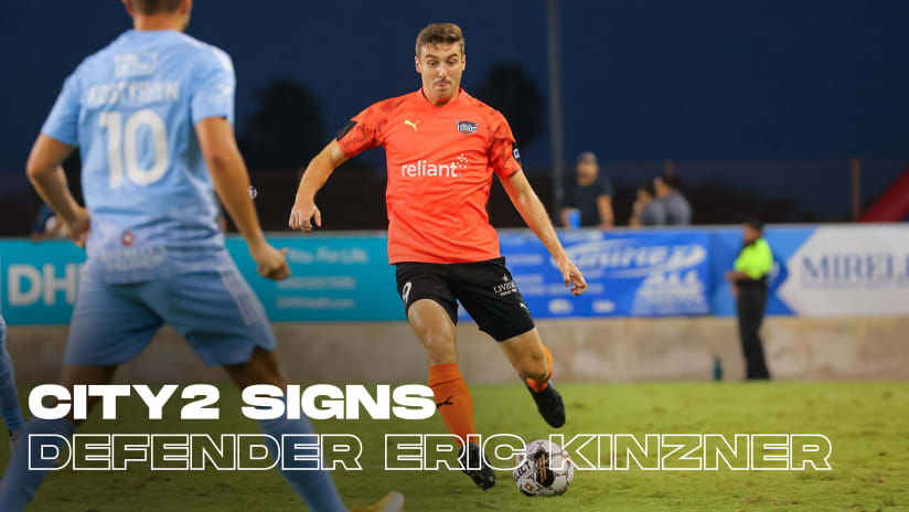St Louis CITY2 Signs Defender Eric Kinzner 
