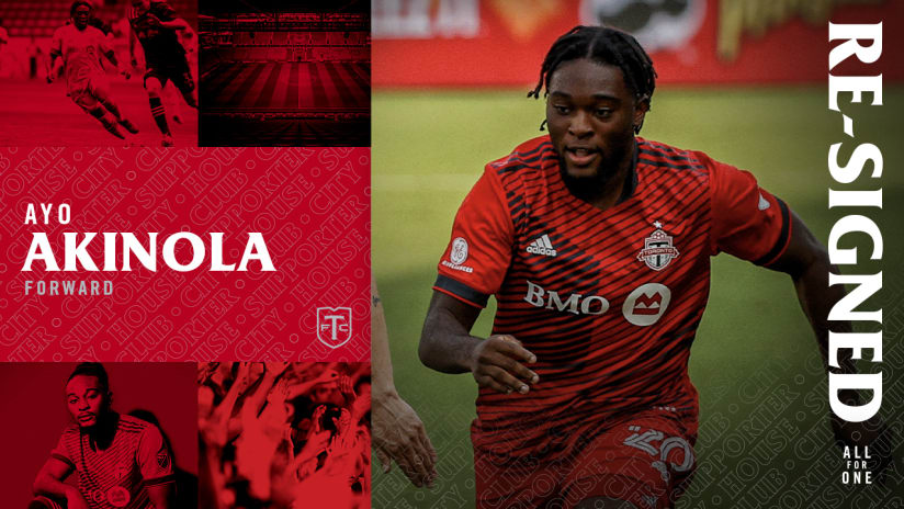 Toronto FC sign Ayo Akinola to new deal