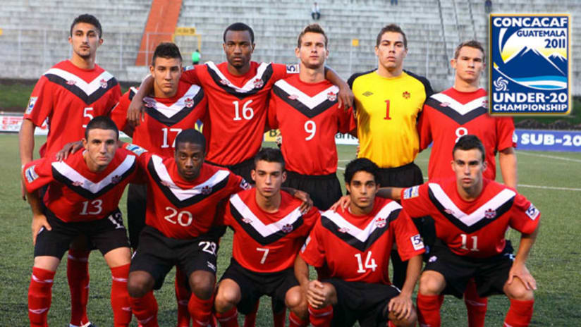 Canada's U-20s at the CONCACAF Championship.