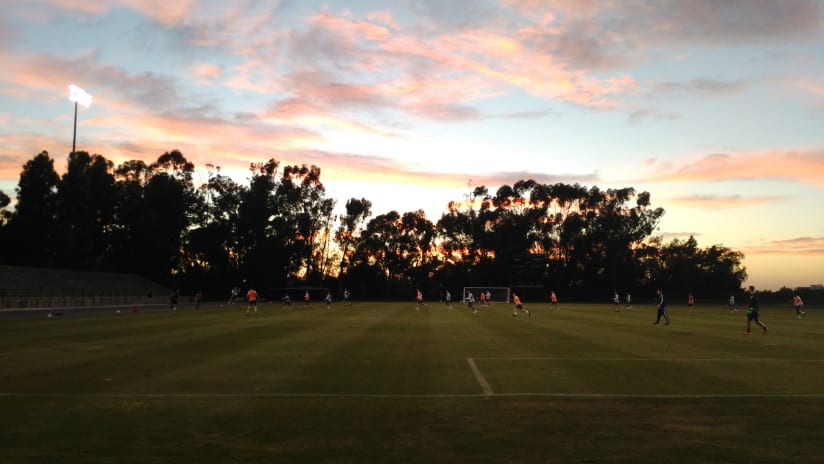 UC Irvine Preseason Match