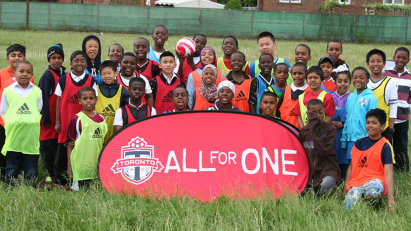 Firgrove Public School took part in Toronto FC Community Clinics.