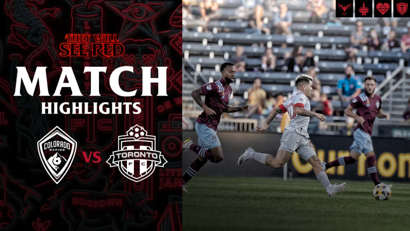 MATCH HIGHLIGHTS | Colorado Rapids vs. Toronto FC - September 25, 2021
