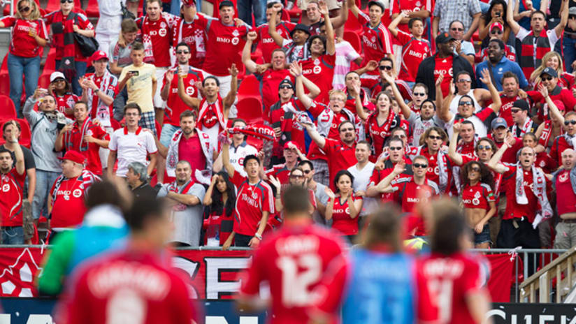 Toronto supporters haven't seen an MLS loss at home in some time.