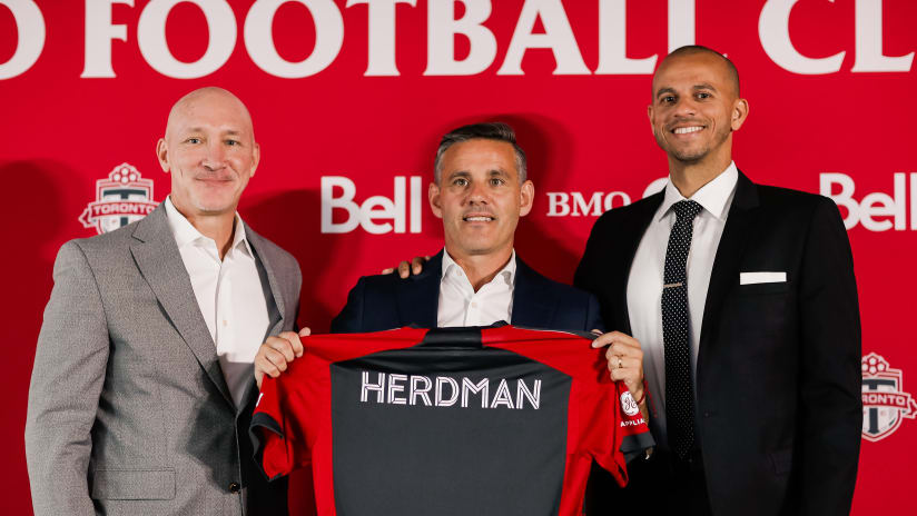 Toronto FC welcomes John Herdman: “There’s an expectation to win in the city and for the fans"