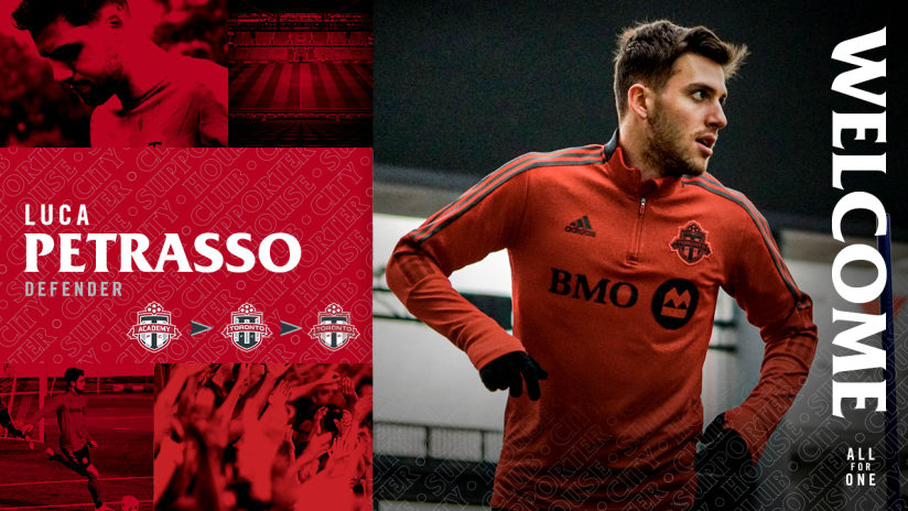 Toronto FC sign Homegrown defender Luca Petrasso 
