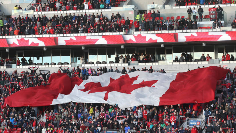 Canadian Flag at BMO