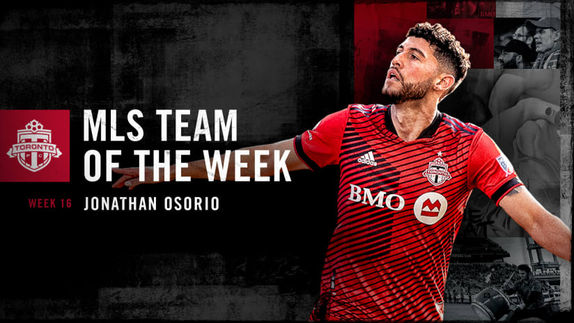Osorio named to Week 16 MLS Team of the Week