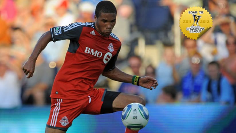 Ryan Johnson and Toronto FC will be in a CCL preliminary round first leg Wednesday.