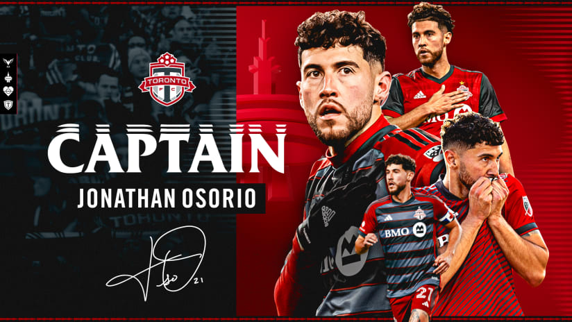 Toronto FC name Jonathan Osorio Team Captain