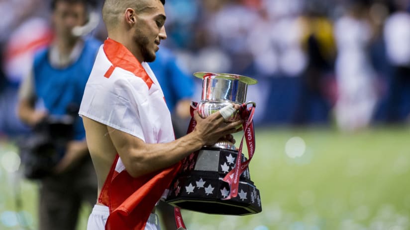 Teibert with Voyageurs Cup