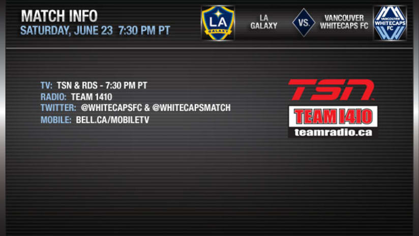 LA Galaxy v Vancouver Whitecaps FC