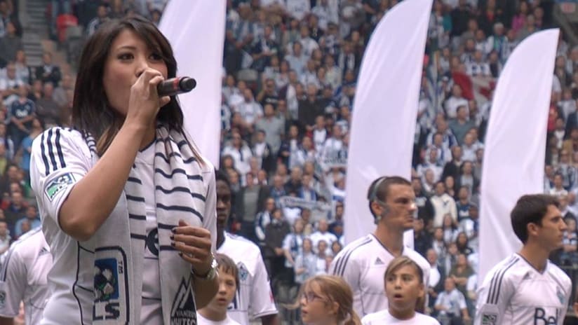 Marie Hui - Anthem Singer