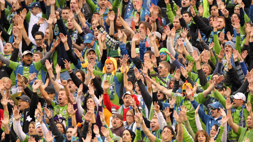 Sounders supporters
