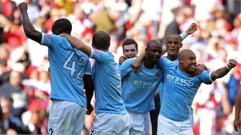 Manchester City English FA Cup winners