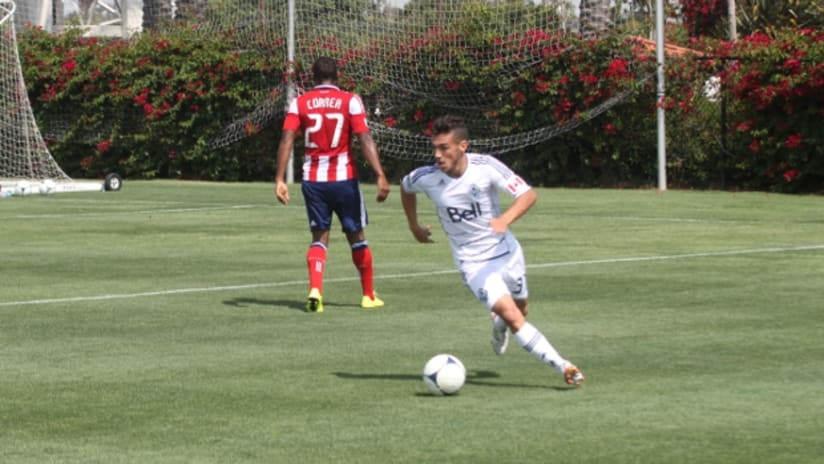 Russell Teibert MLS Reserve League Chivas USA reserves