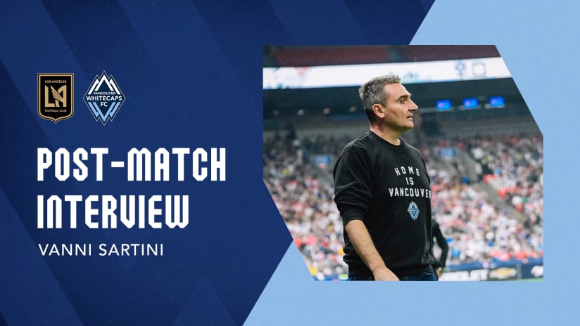 Post-Match Media Availability: Vanni Sartini | November 5, 2023