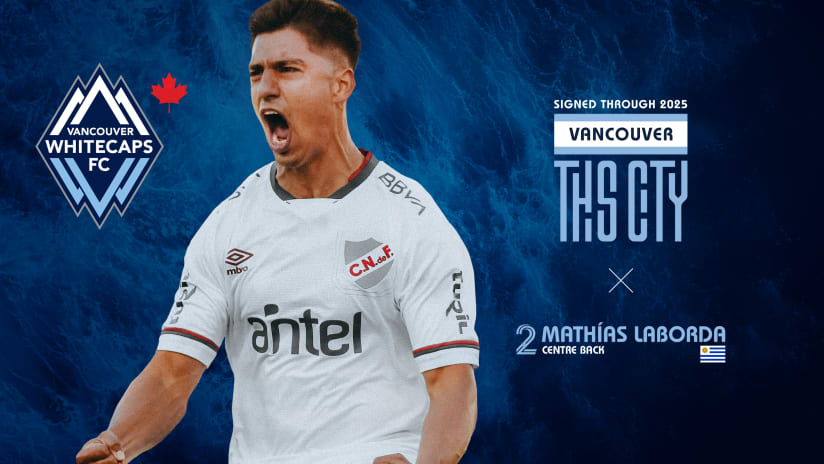 Whitecaps FC sign Uruguayan centre back Mathías Laborda