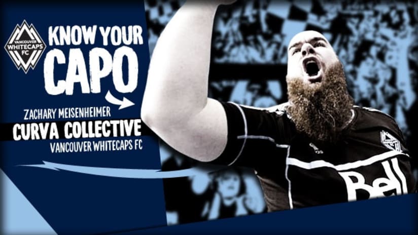 Know Your Capo: Meet Zach Meisenheimer from Vancouver Whitecaps' Curva Collective