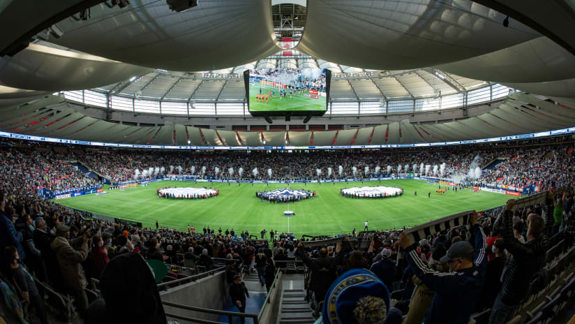Whitecaps FC expecting biggest crowd of the regular season on Saturday at BC Place