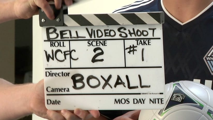Bell video shoot