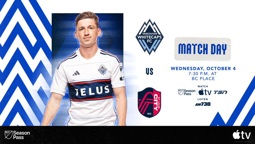 Preview: 'Caps look to clinch playoff spot on College Night at BC Place | Watch on MLS Season Pass & TSN