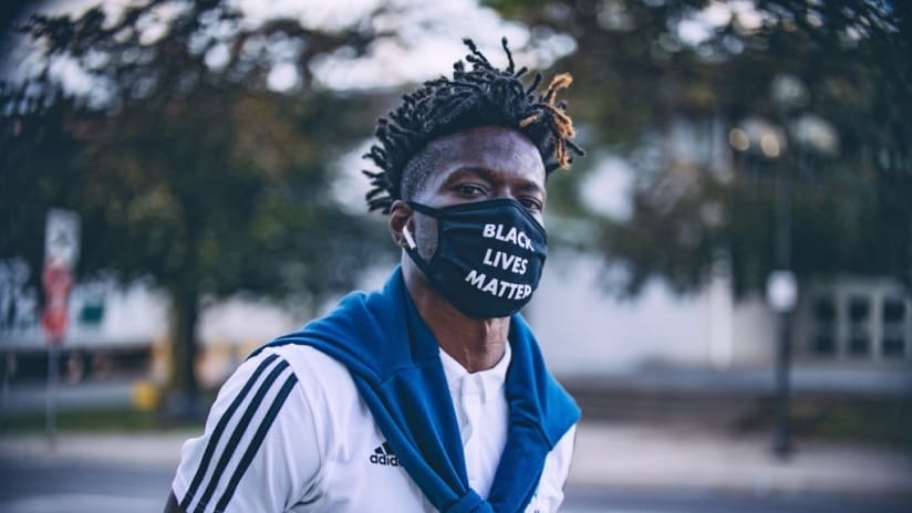 Tosaint ricketts - BLM mask