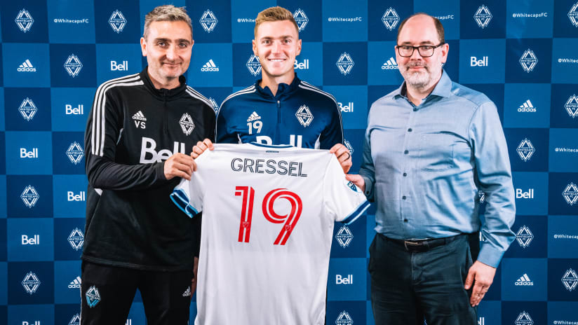 Press Conference: Julian Gressel introduction - July 19, 2022