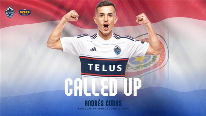 Andrés Cubas called up to Paraguay's men's national team for March international friendly