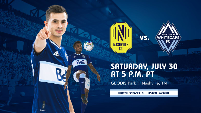 Preview: 'Caps set to face Nashville SC in first-ever meeting